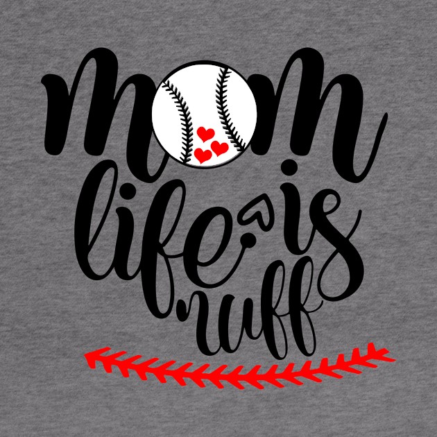 Mom life baseball by magdynstein